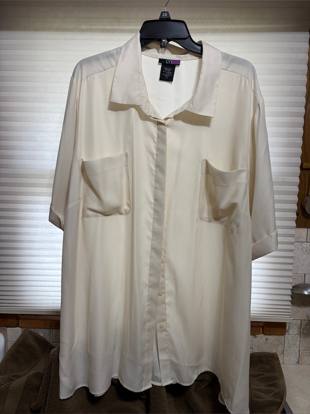 LYS Blouse 100% polyester 3x